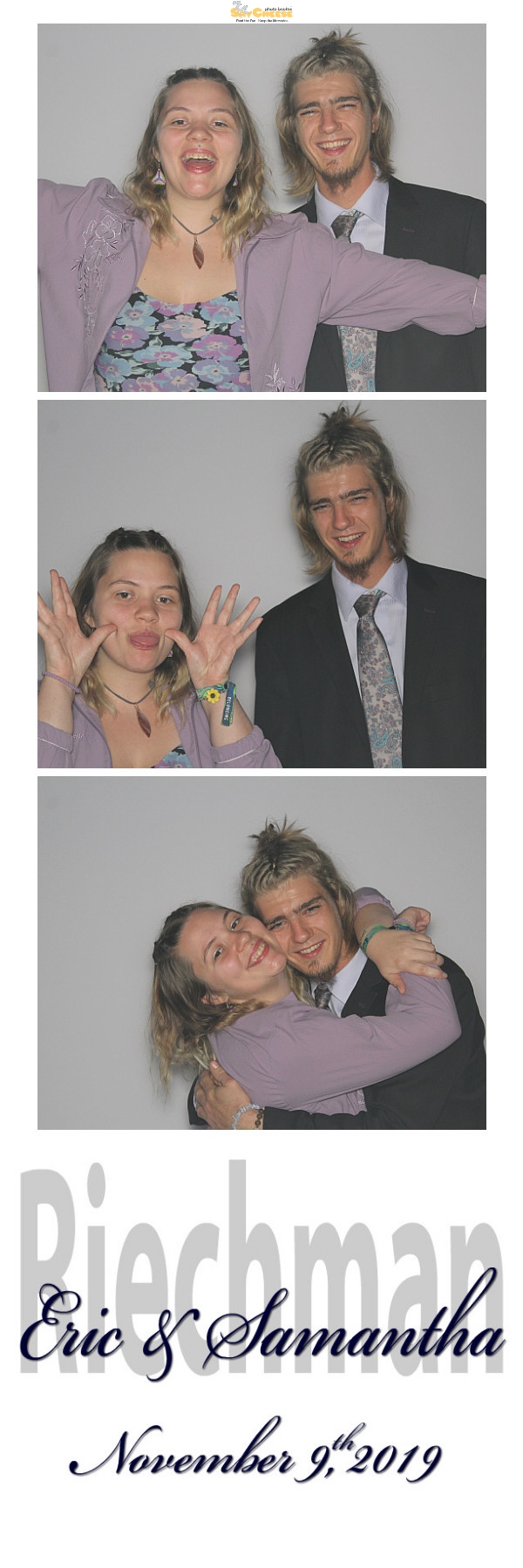 Huster / Riechman Wedding  | View more photos from the event at gallery.saycheesephotobooth.com/u/SayCheesePhotoBooth/Huster-Riechman-Wedding
